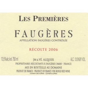 Faugères Alquier Premières 2010