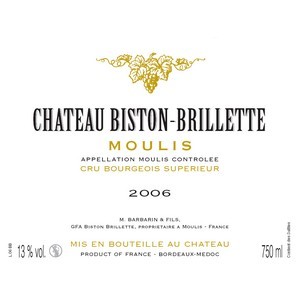 Chateau Biston Brillette 2006